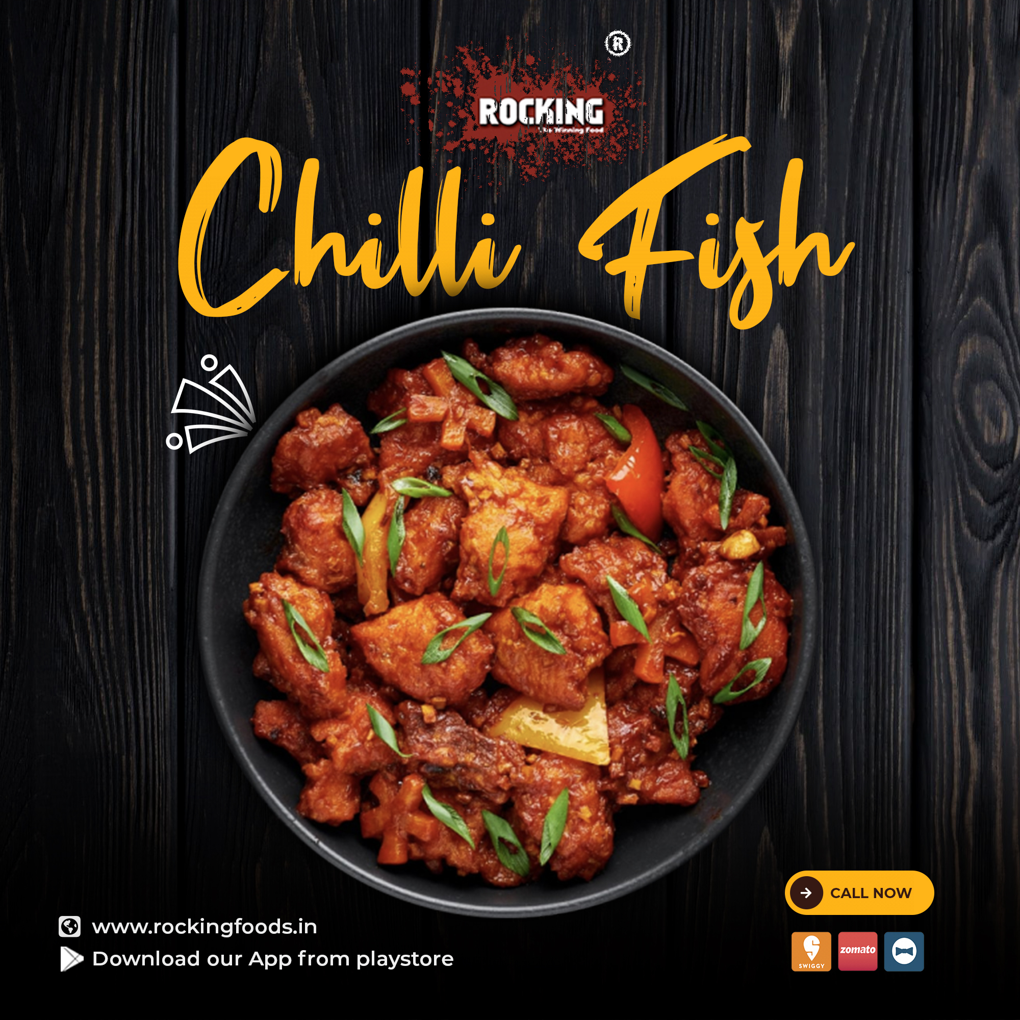 Rocking - Catch of the day with a spicy twist! #chillifish # ...