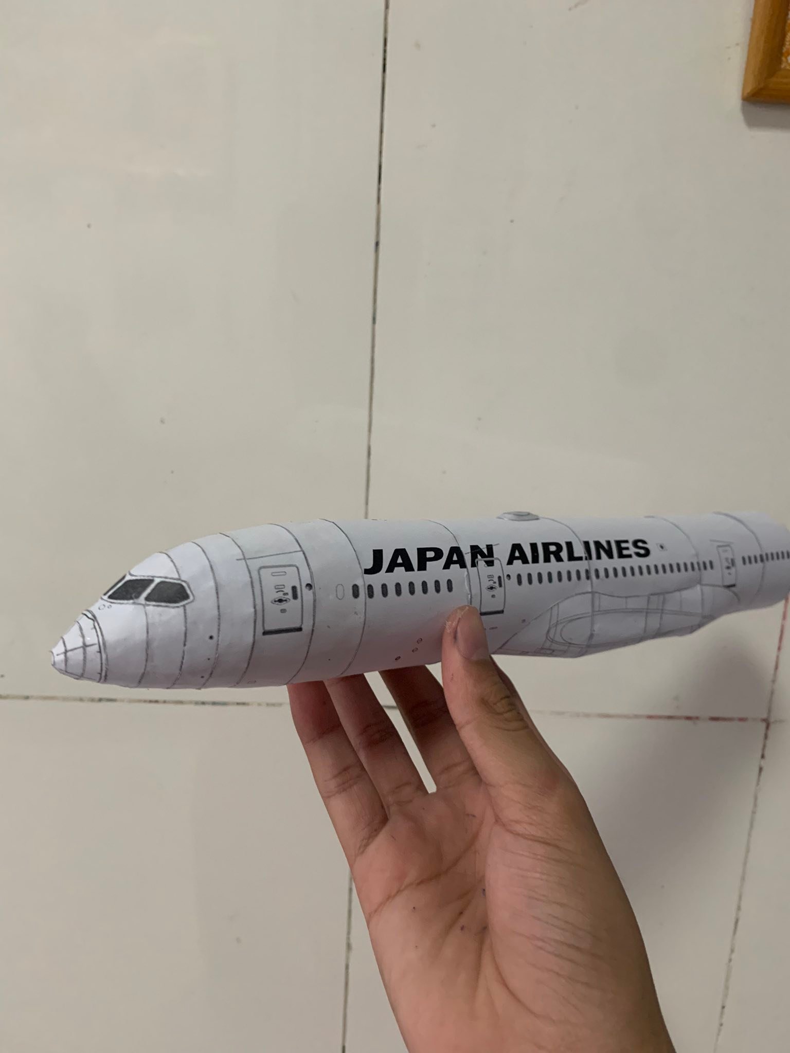 現状品】1/100 PACMIN 日本航空 B787-8 JA851J PACMIN BOEING 787-8