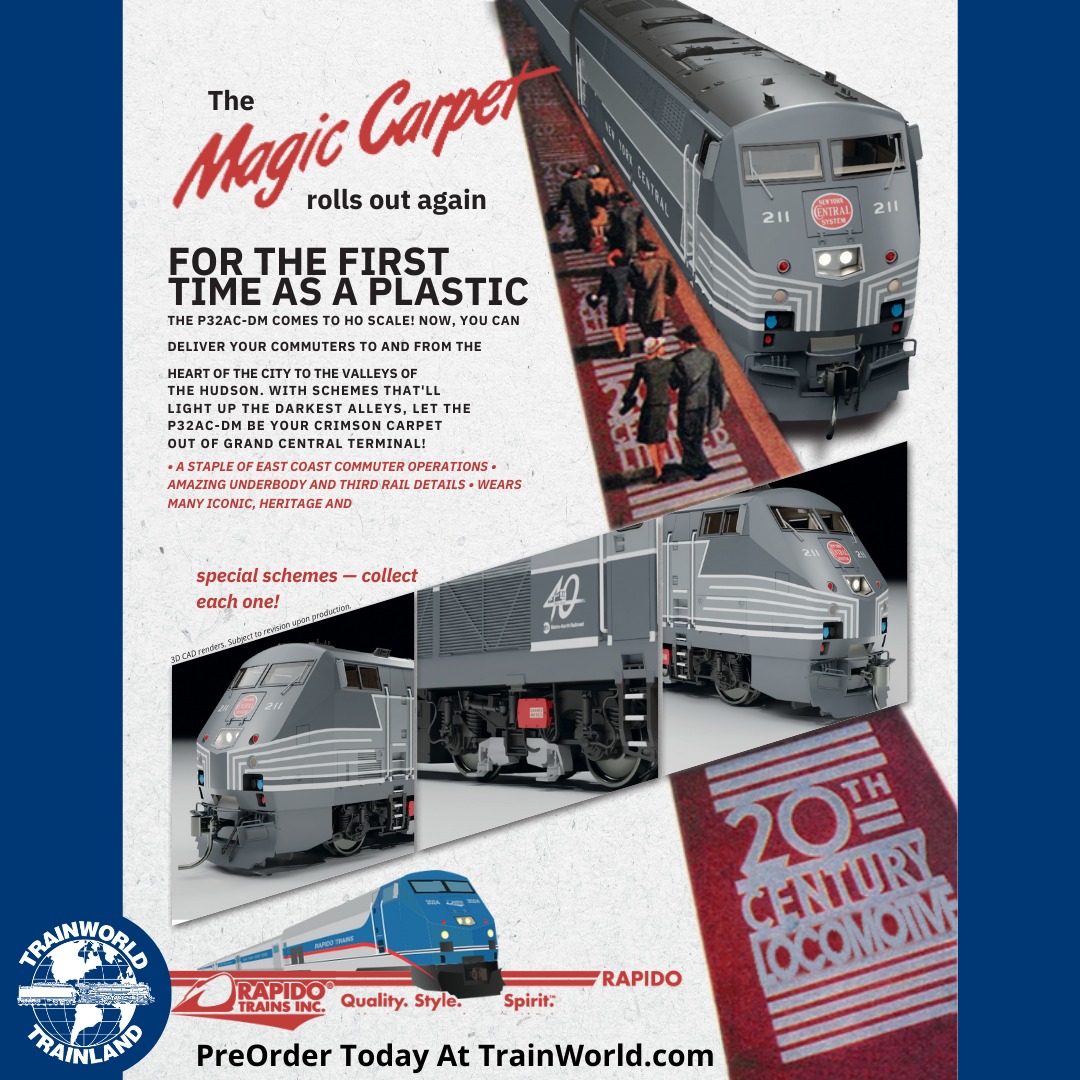 Preorder new P32AC-DM locomotives at Trainworld