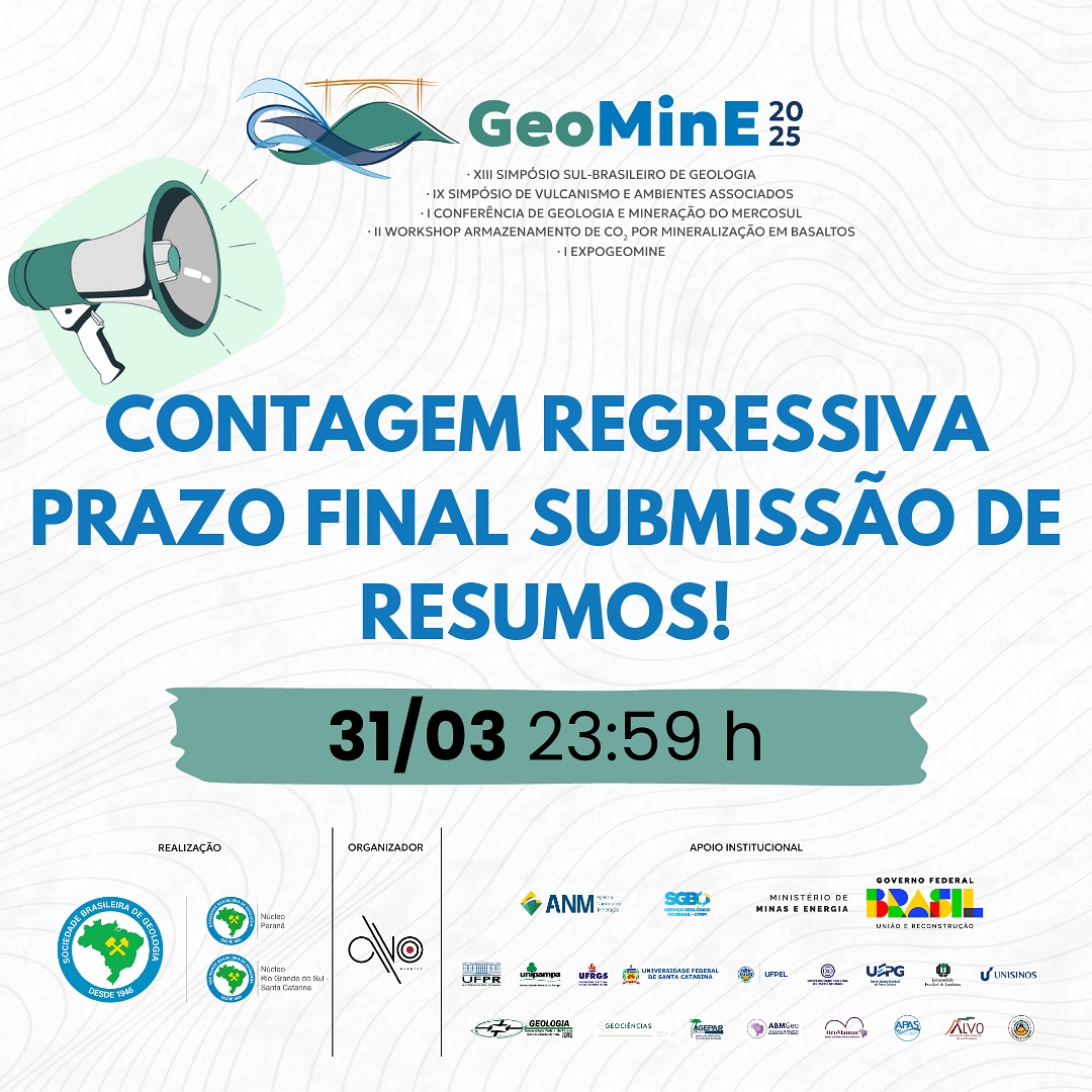 Sociedade - 🚨 Contagem Regressiva! 🚨 Último dia para submissão de ...