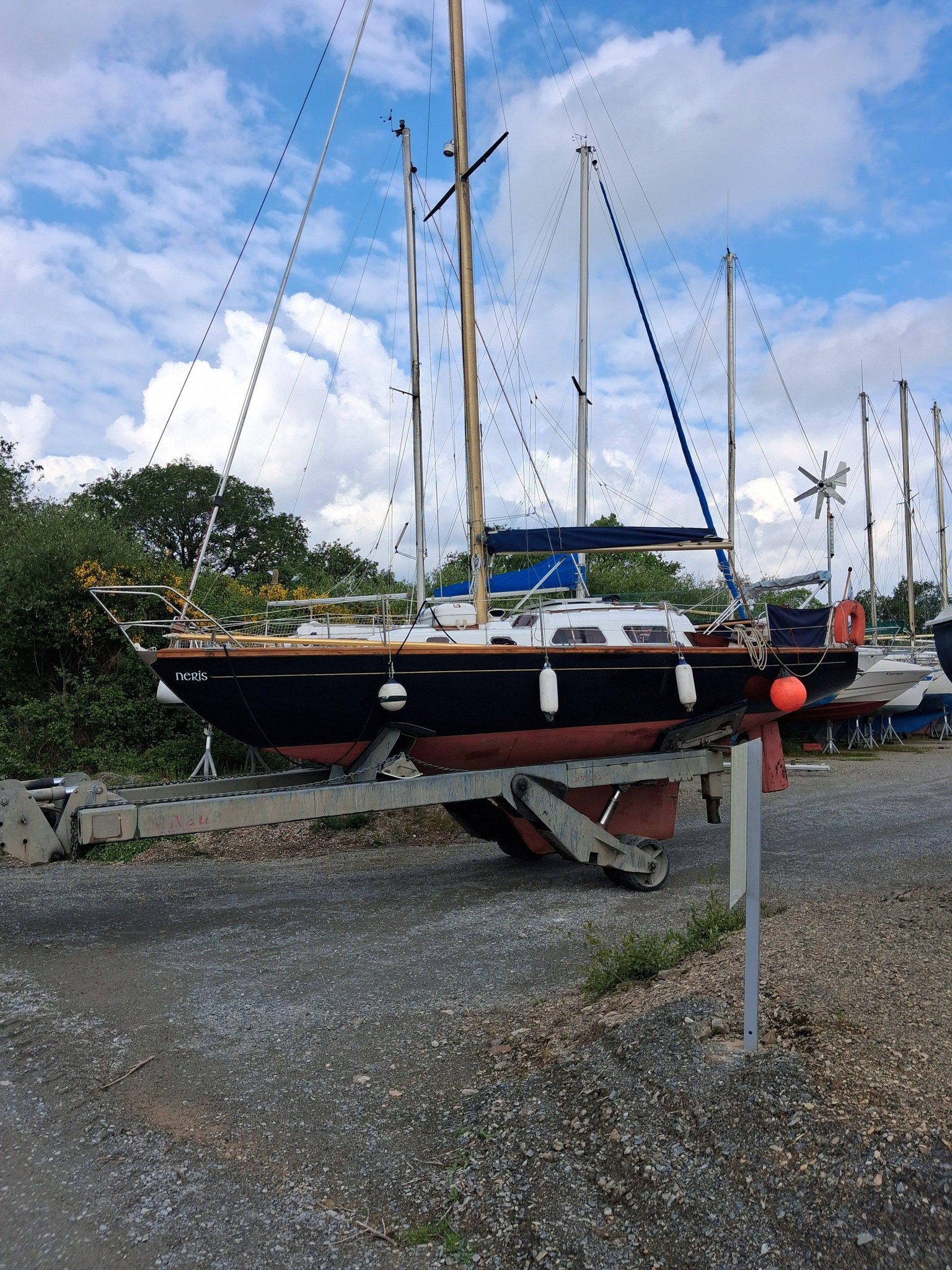 Hélice tripale 45mm gauche - Avh bateaux amorceurs