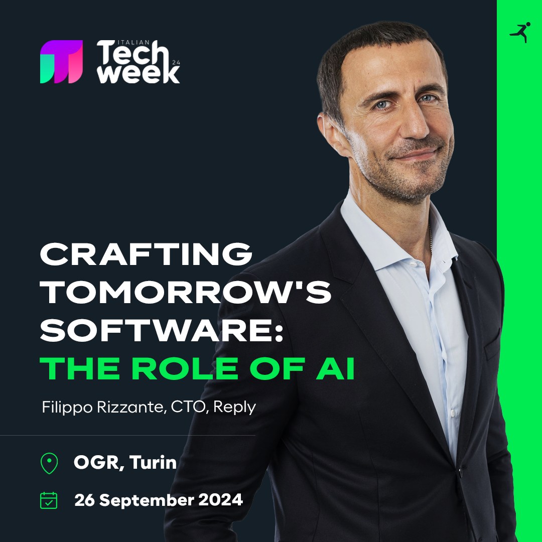 Reply U - Next week, our CTO Filippo Rizzante will take...