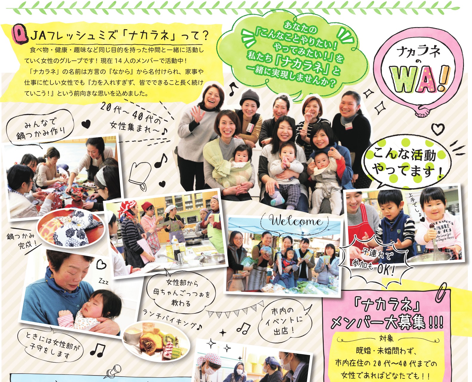 フレッシュミズ ナカラネ ナカラネ って Facebook