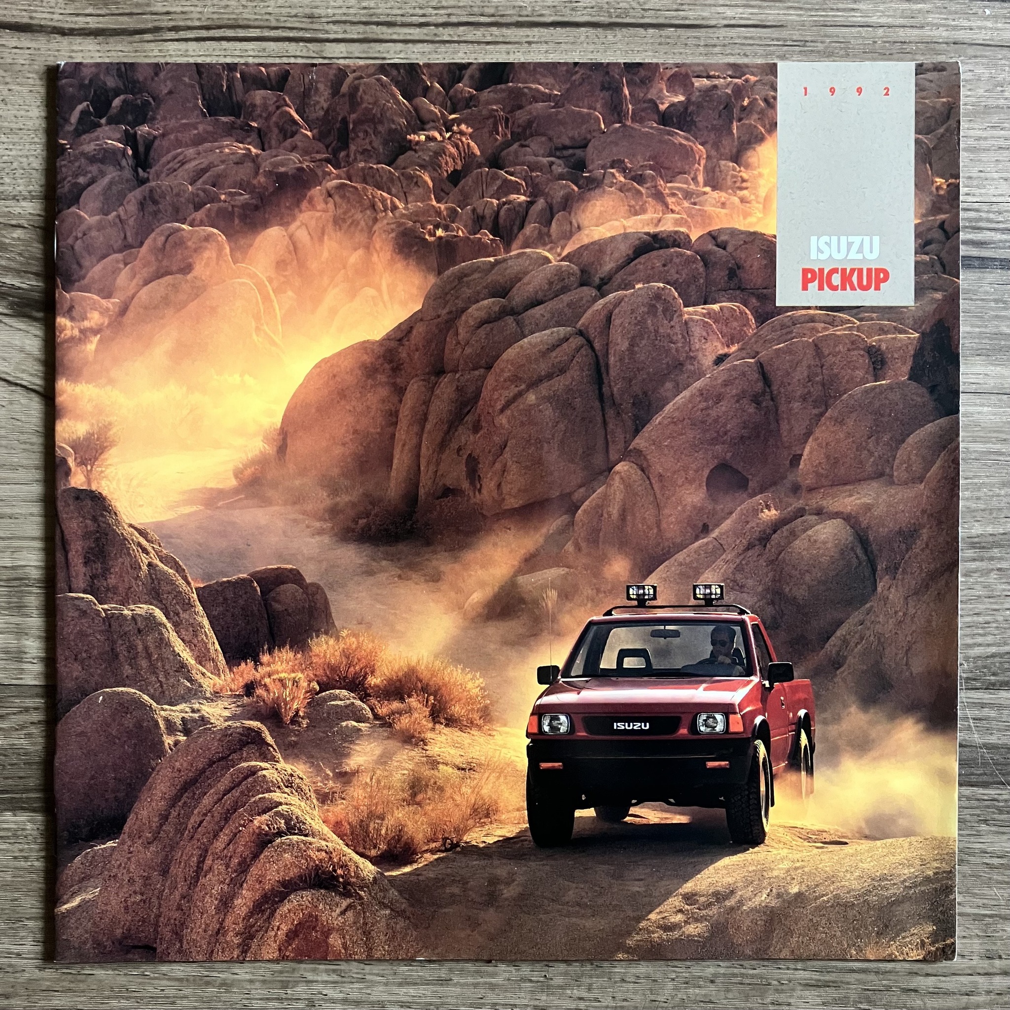 Vintage Isuzu Dealer Brochure and 1990s American Cars