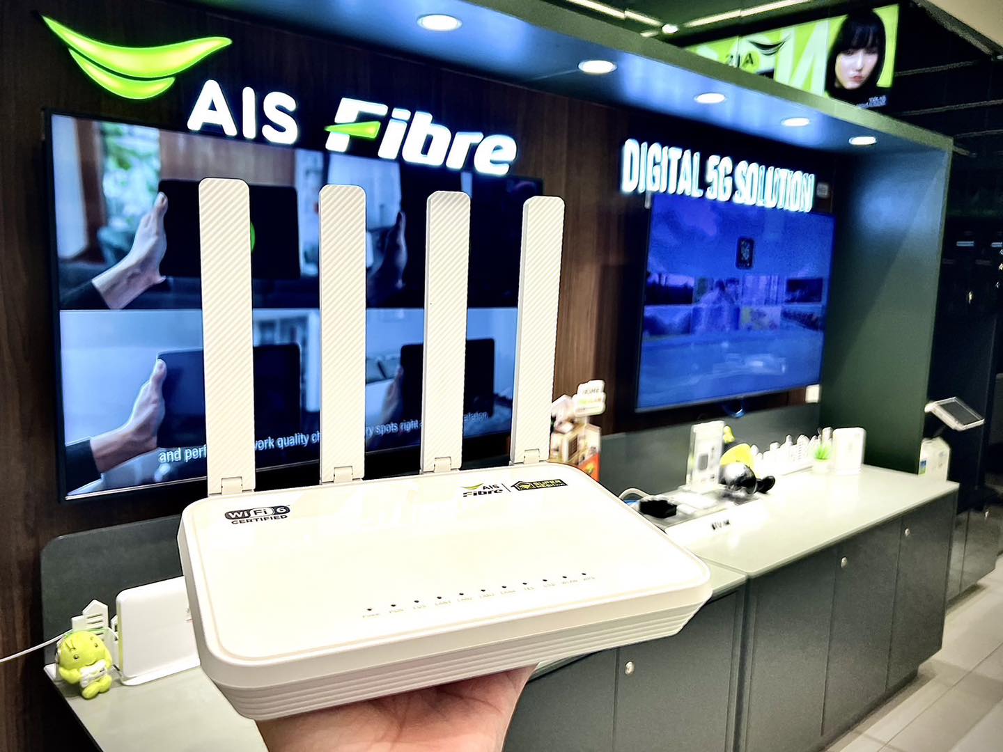 เทคโนโลยี เราเตอร์ wifi... - AIS Fibre เน็ตบ้านคุณภาพ | Facebook
