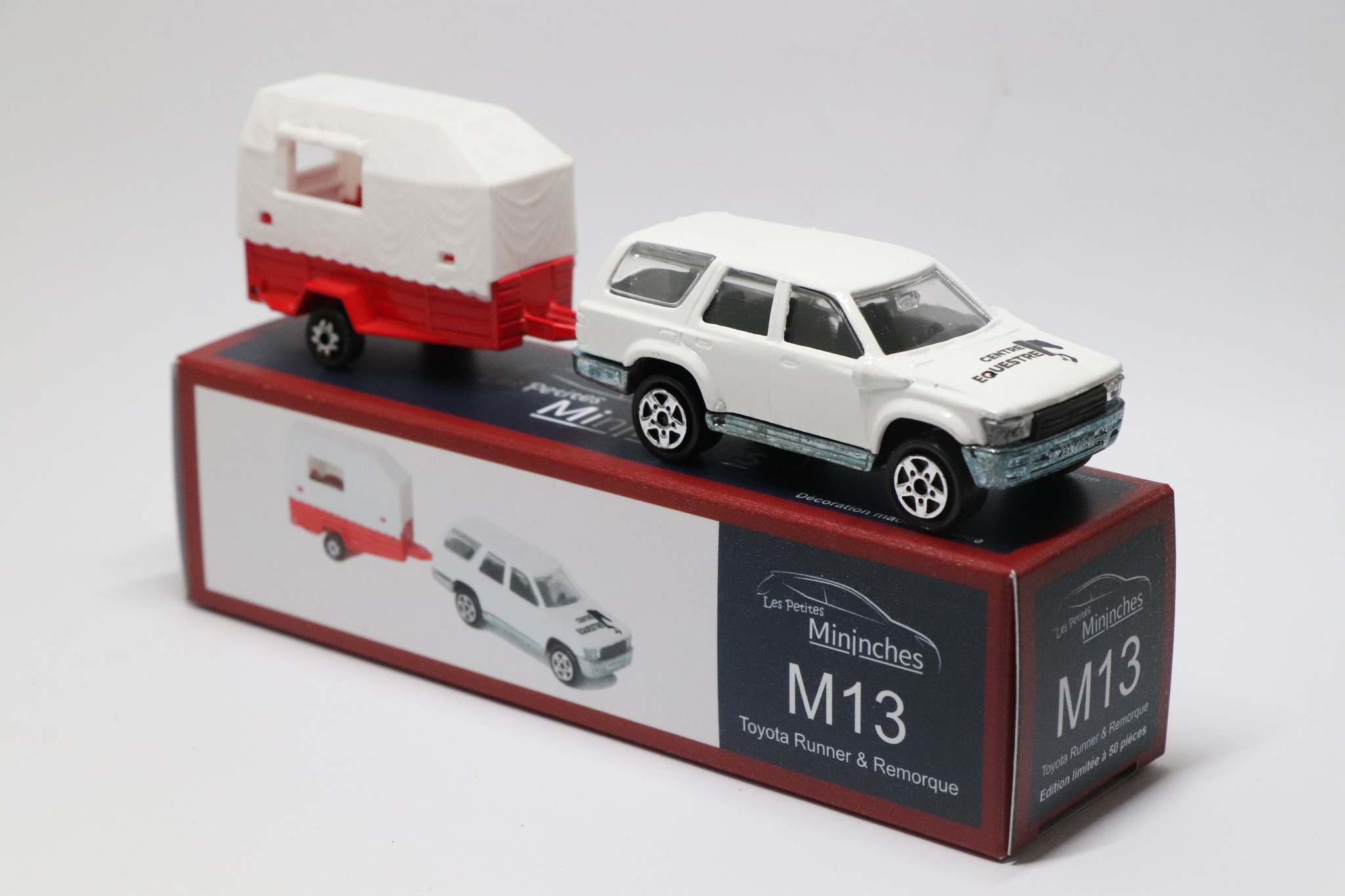 Jouet Majorette Toyota Runner Pinder - Échelle 1:58 - Boîte Avec Place Gratuite - Occasion