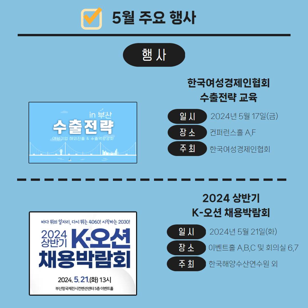 THE NEXT WAVE! 🌊🌊🌊 #BPEX 의 5월 주요... - BPEX 비펙스 - 부산항국제전시컨벤션센터 | Facebook