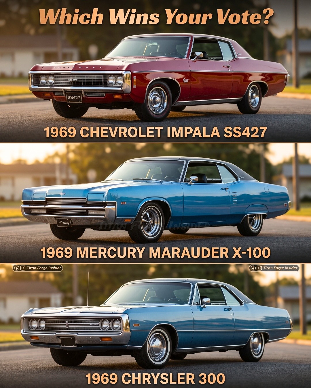 Which 1964 American muscle car wins your vote: Ford Galaxie