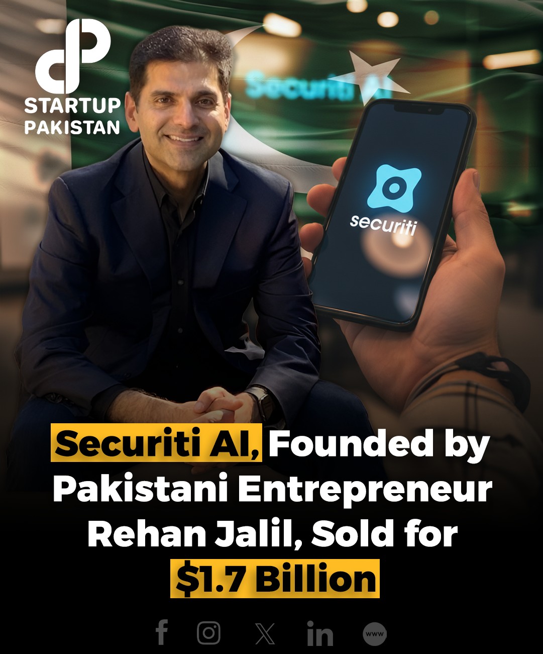 Pakistani entrepreneur Rehan... - Startup Pakistan Recorder | Facebook