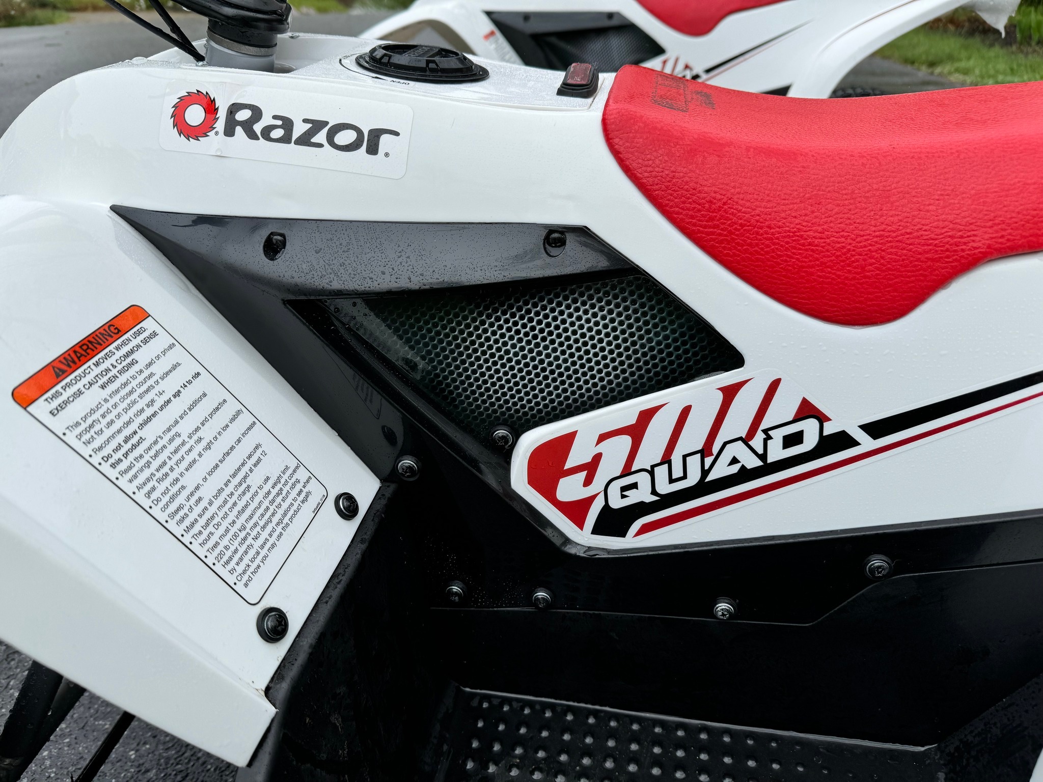 Razor 500 Dirt Quad 36V 500W electric ATVs - ATVs & UTVs - Yarmouth ...