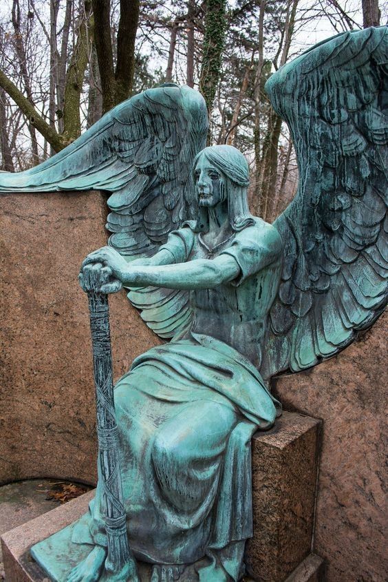 Haserot angel grave in Lakeview Cemetery | Cleveland, OH