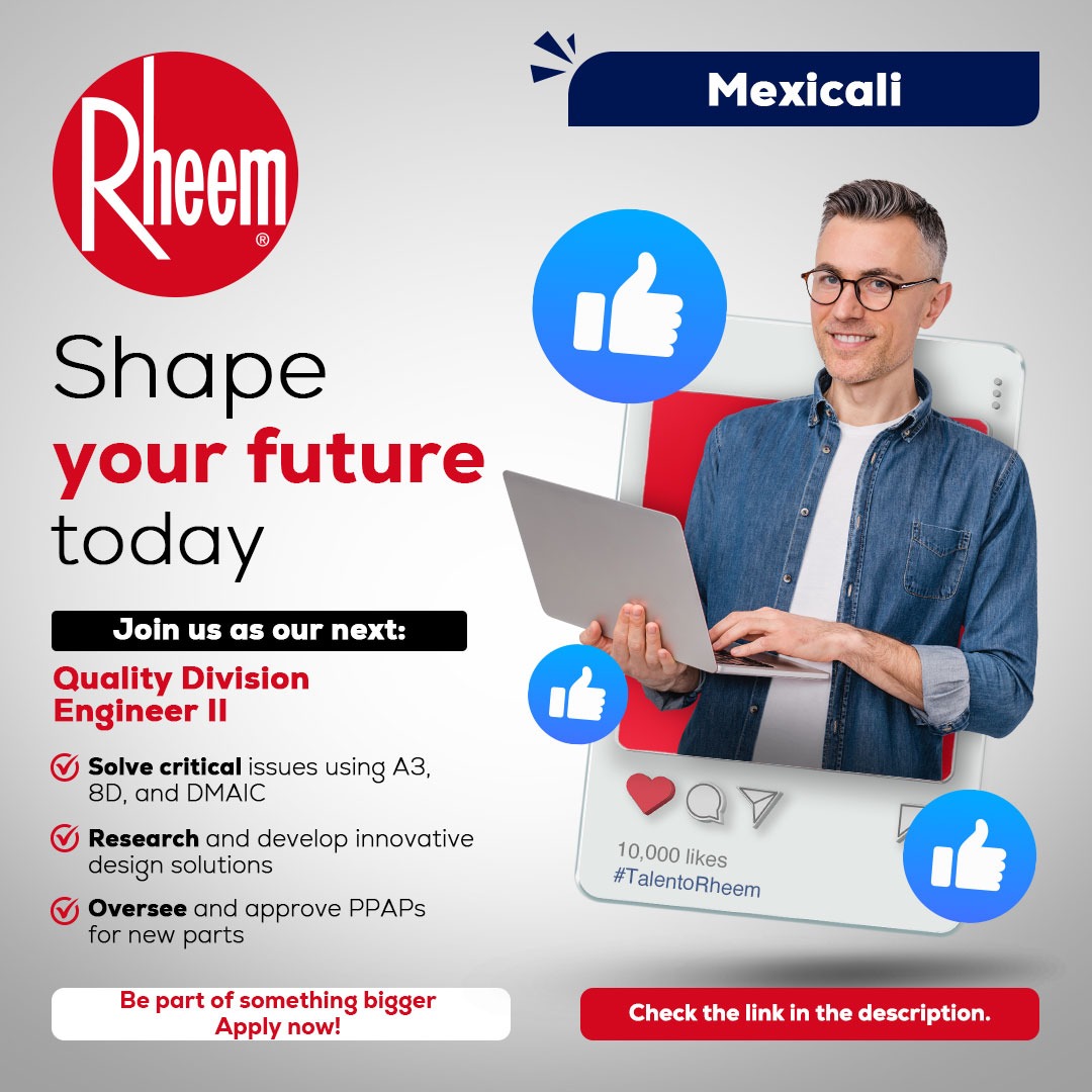 Rheem - Elevate your career as a Quality Engineer II! Be part of a ...