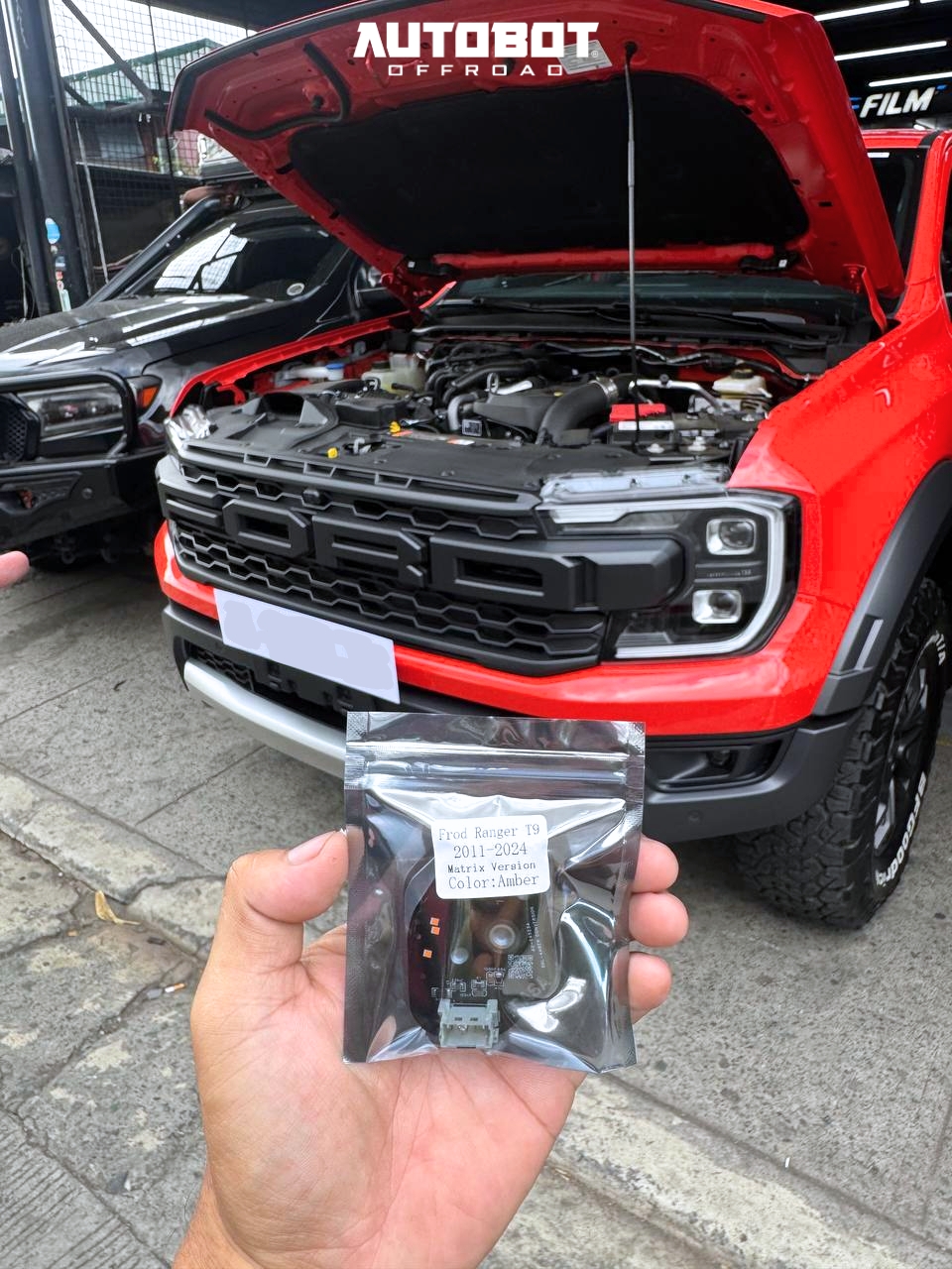 Autobot - Aggressive Aesthetic Upgrade on Ford Ranger Raptor 👆👆 First ...