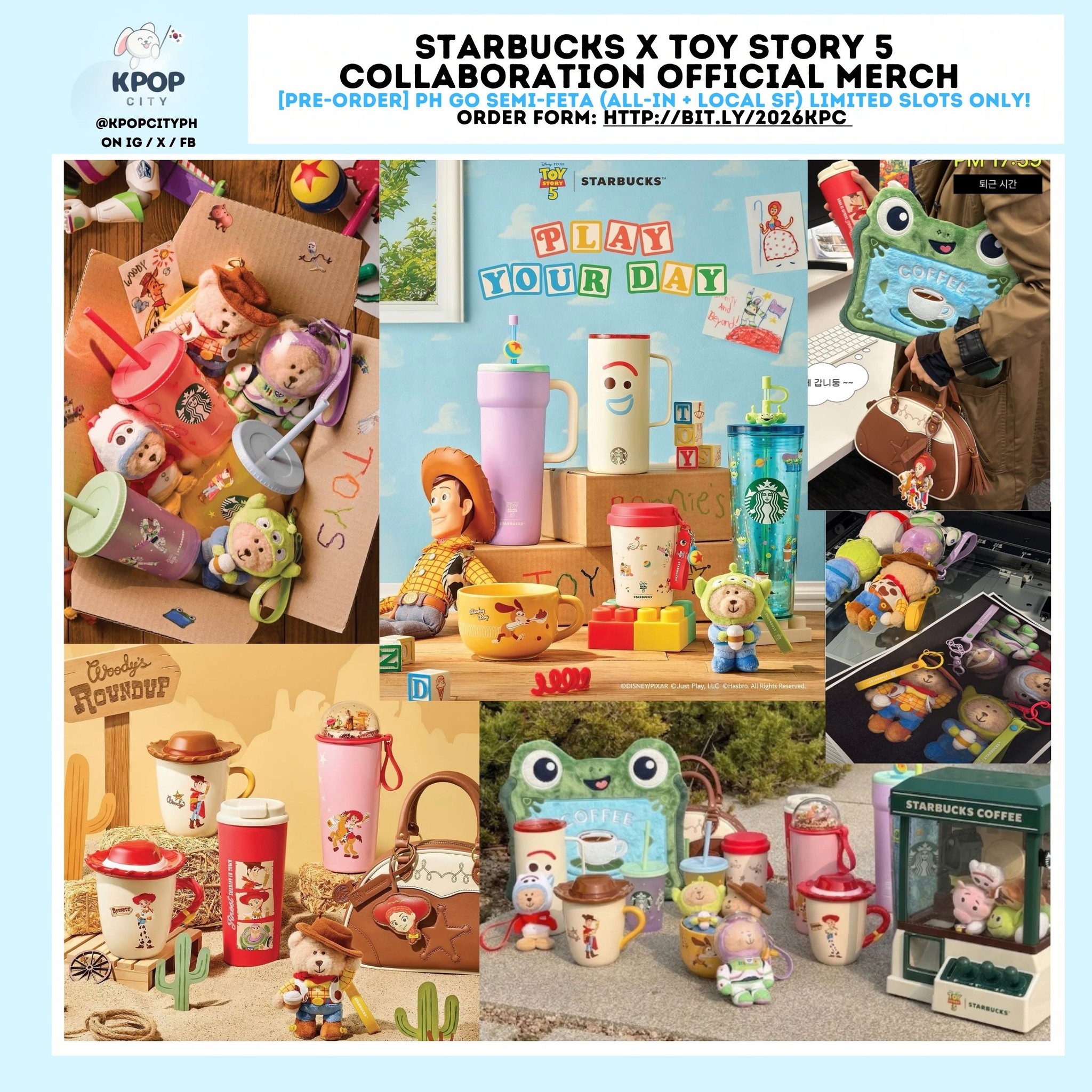 PH GO ] STARBUCKS X TOY STORY 5 COLLABORATION OFFICIAL MERCHANDISE