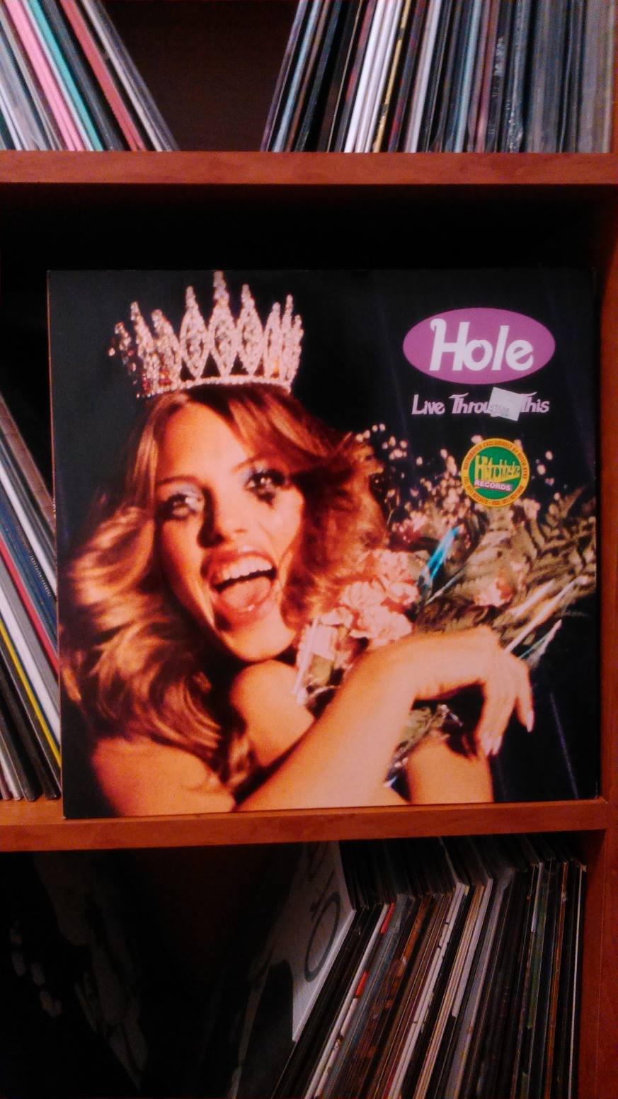 Hole's Live Through This 1994 album on German white vinyl