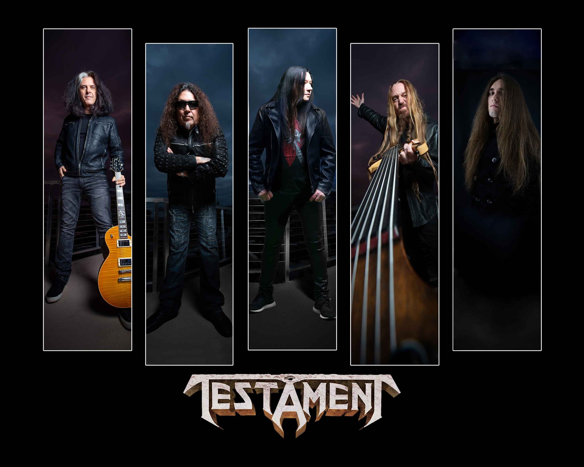 TESTAMENT 2024 LINEUP Alex Skolnick, Chuck Billy, Eric Peterson