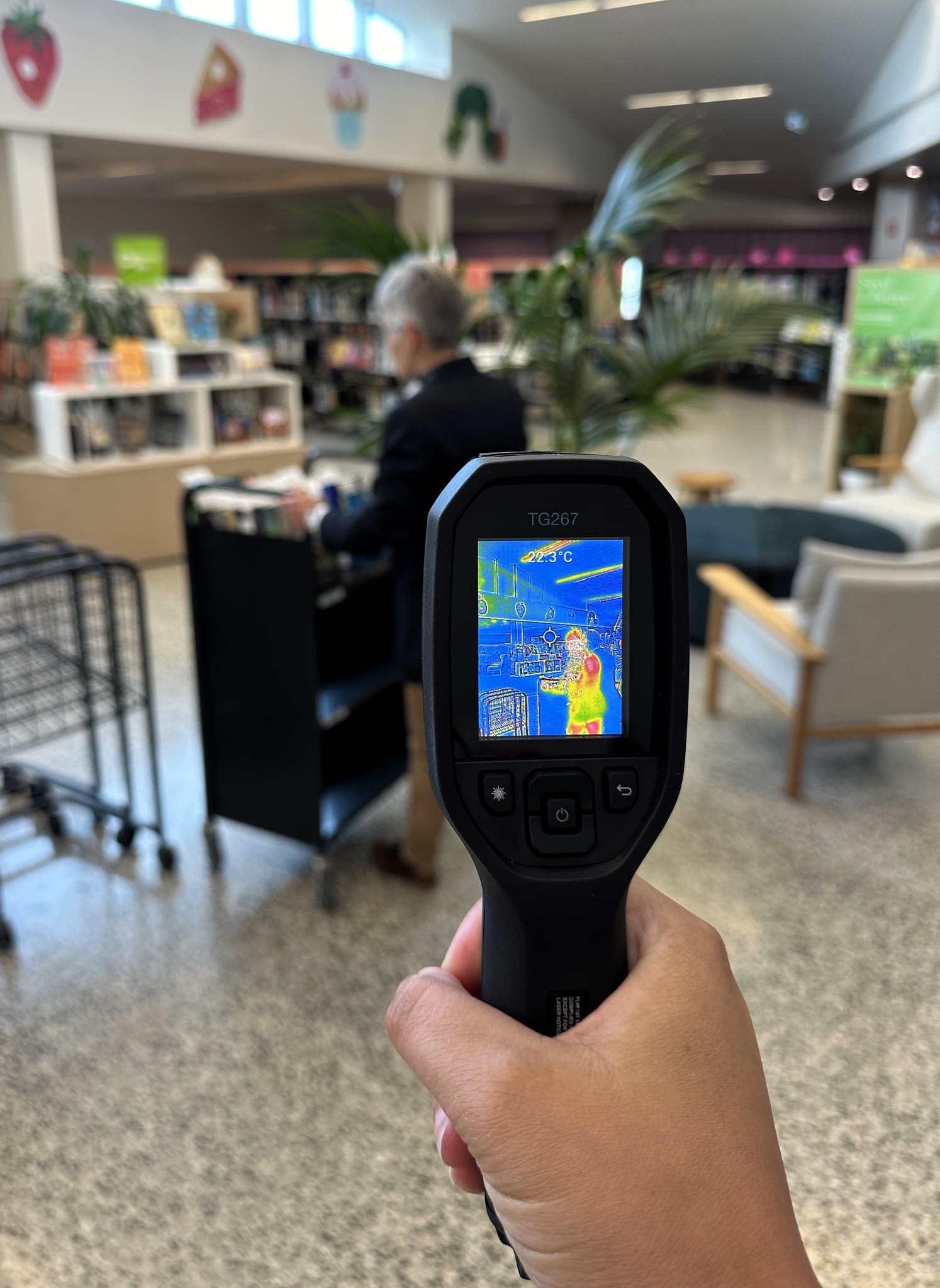 We've added thermal cameras to... - City of Marion Libraries