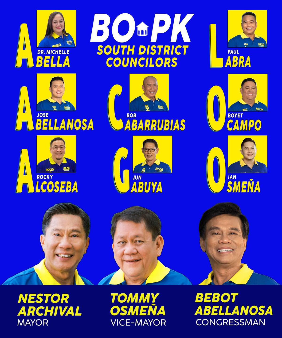Ian - BOPK 2025 💙💛 Mayor: Engr. Nestor Archival Vice Mayor: Tommy ...