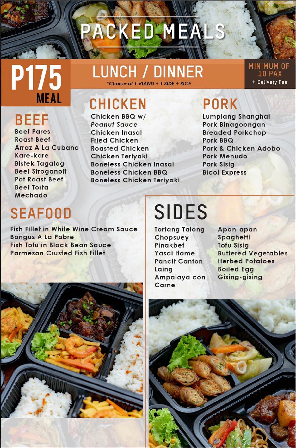 KC's Kitchen - Our updated menu!