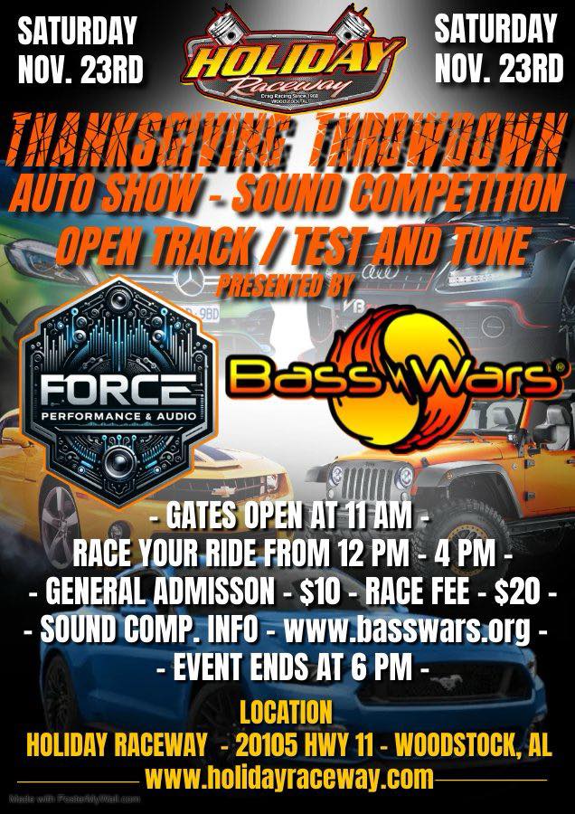 HOLIDAY RACEWAY | Woodstock AL