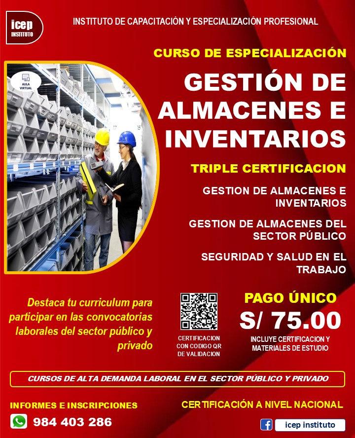 ICEP Instituto Interamericano - CURSO DE ESPECIALIZACIÓN GESTIÓN DE ...