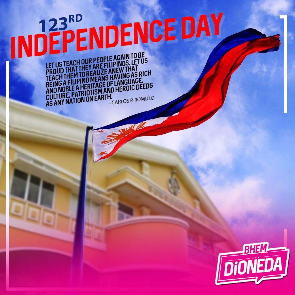 Sa pagdiriwang natin ng ika-123... - Councilor Bhem Dioneda | Facebook