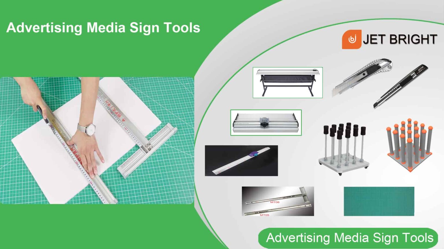 China Jet Bright Sign Tools