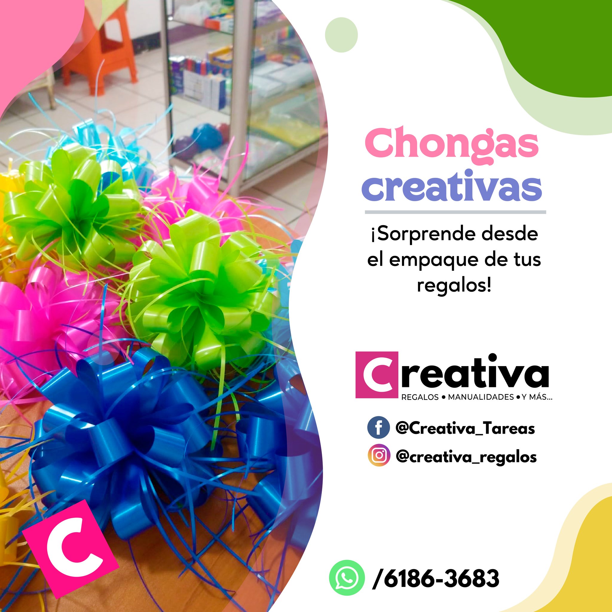 creativa_tareas - ¡Chongas creativas para tus sorpresas!...