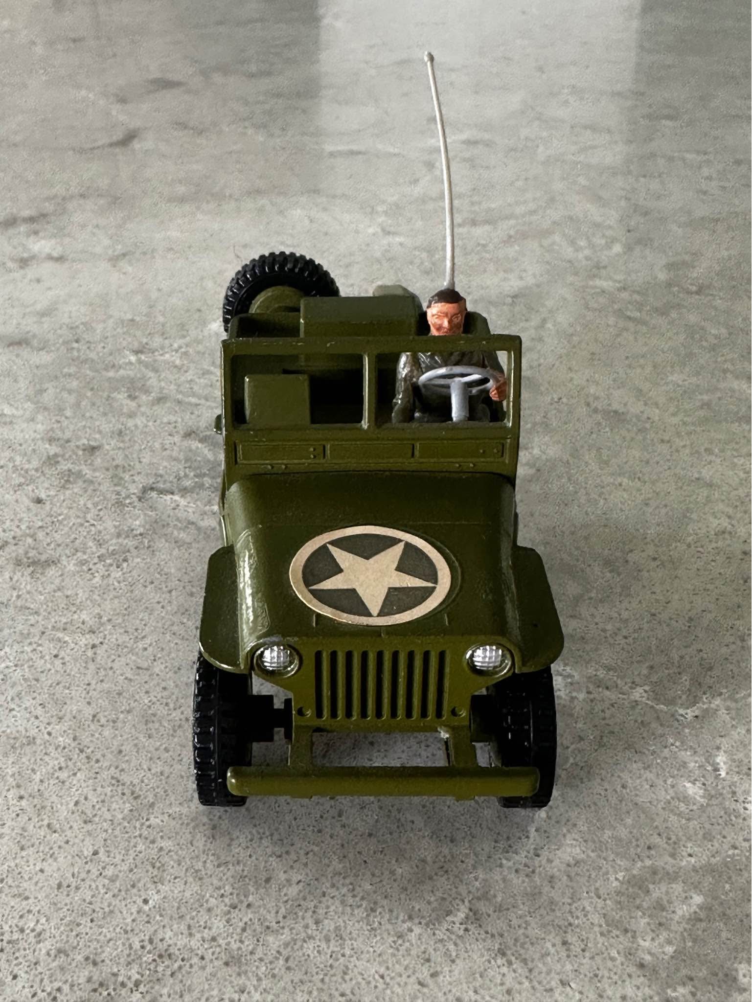 Dinky Toys Jeep US, Made In England – Occasion, Jouet Vintage
