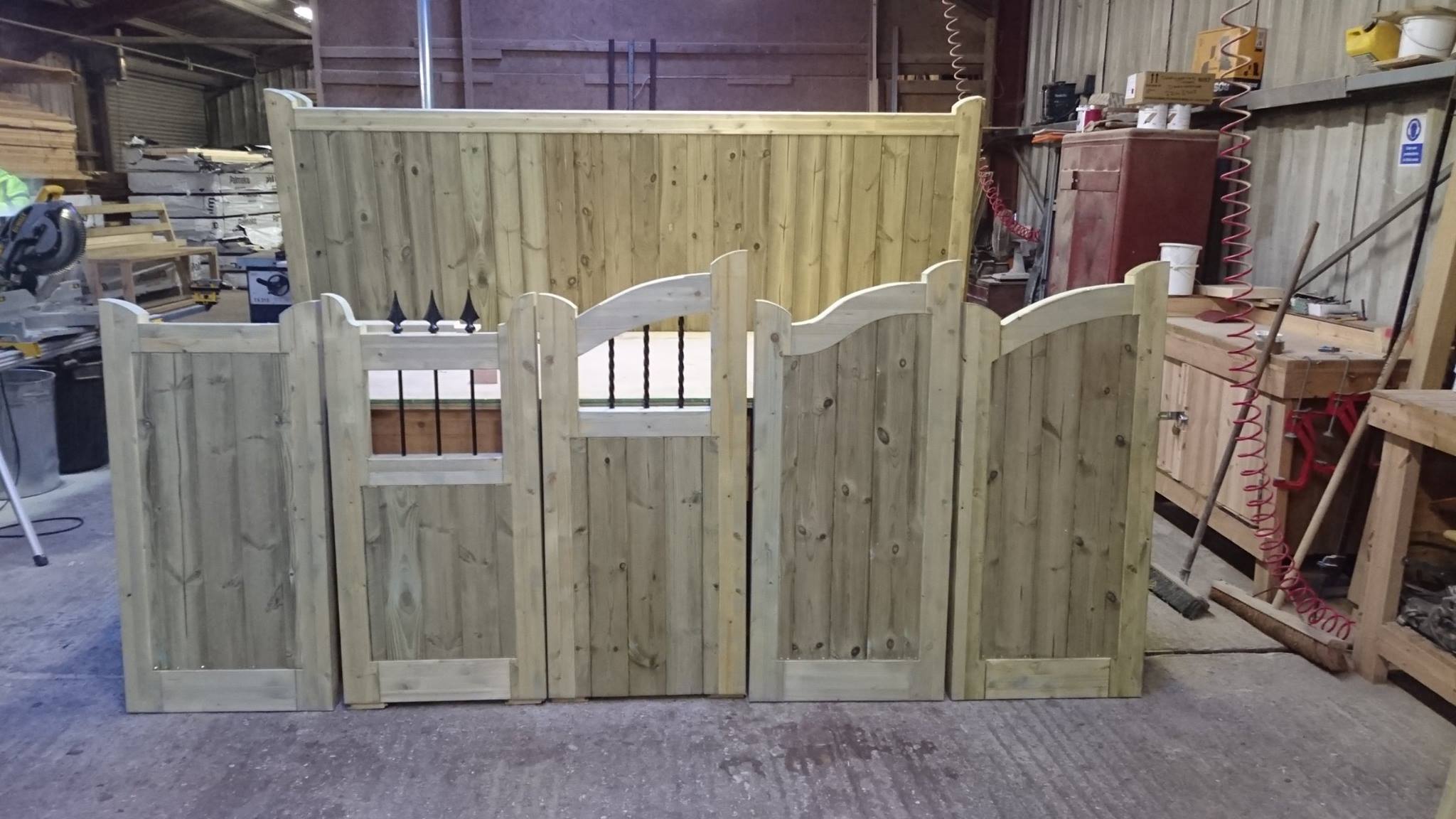 New Display Of The Gates We Make The... - Fence Stores Ltd