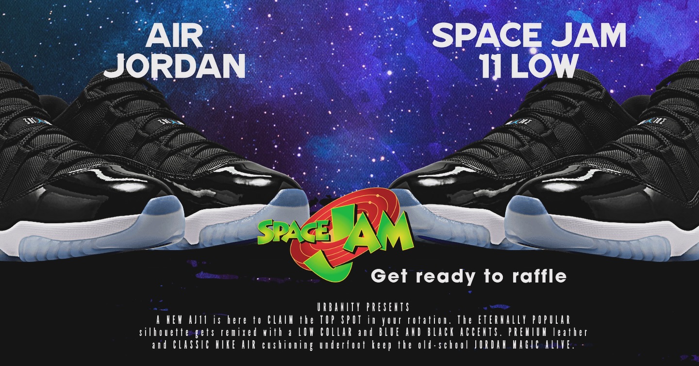The Air Jordan 11 Low “Space Jam” is set to hit select Jordan 