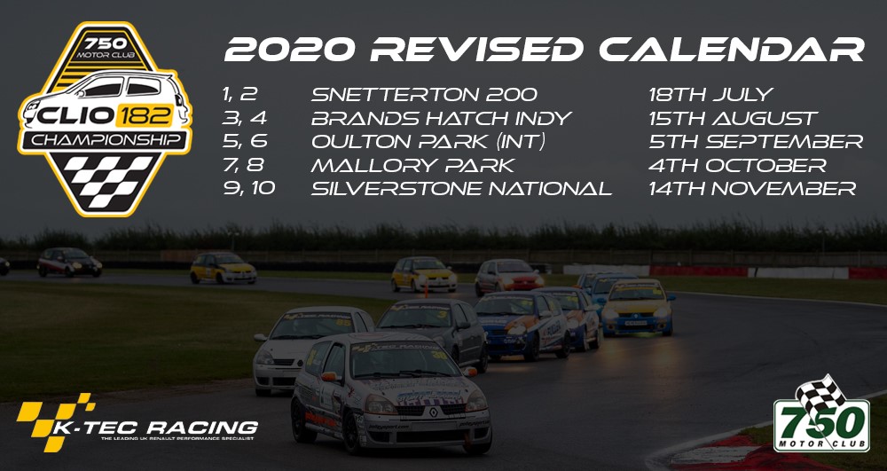 2020 K-Tec Racing Clio 182 Championship - Rounds 5 & 6