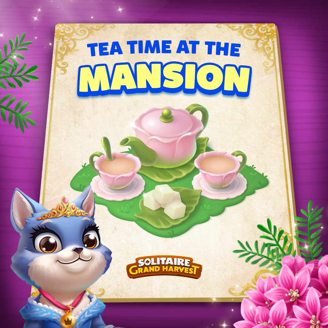 Solitaire - It's TEA TIME on the aristocratic farm & you're invited! 🫖 ...