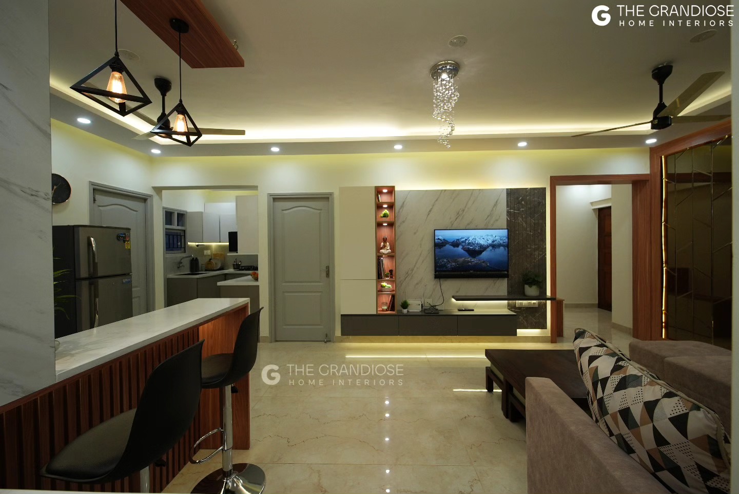 The Grandiose Home Interiors | Bangalore