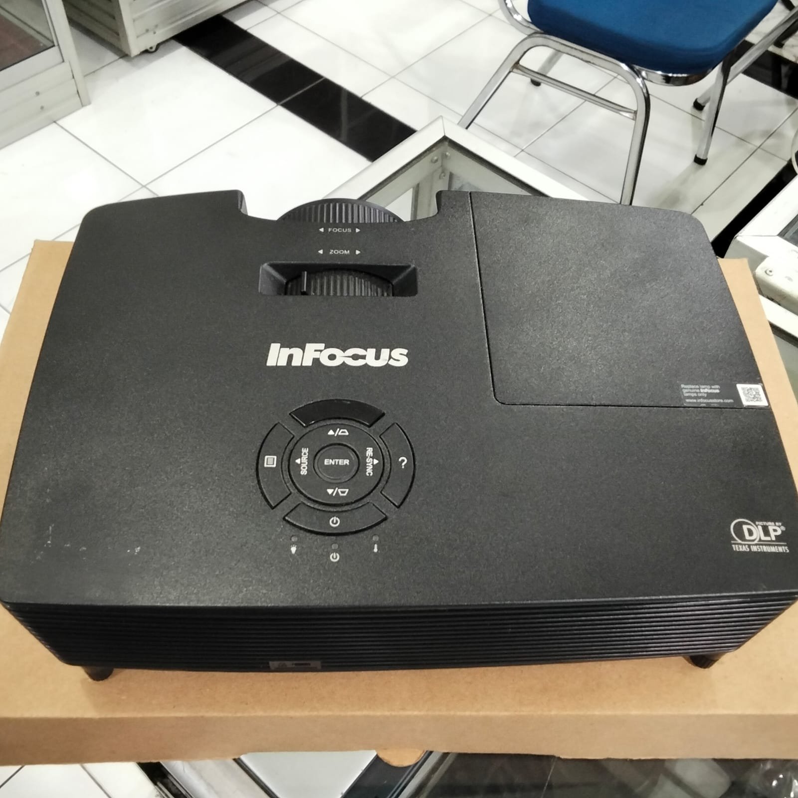 Proyektor Murah INFOCUS IN222 DLP Techn XGA (1024×768) 3.500 ANSI Lumen ...