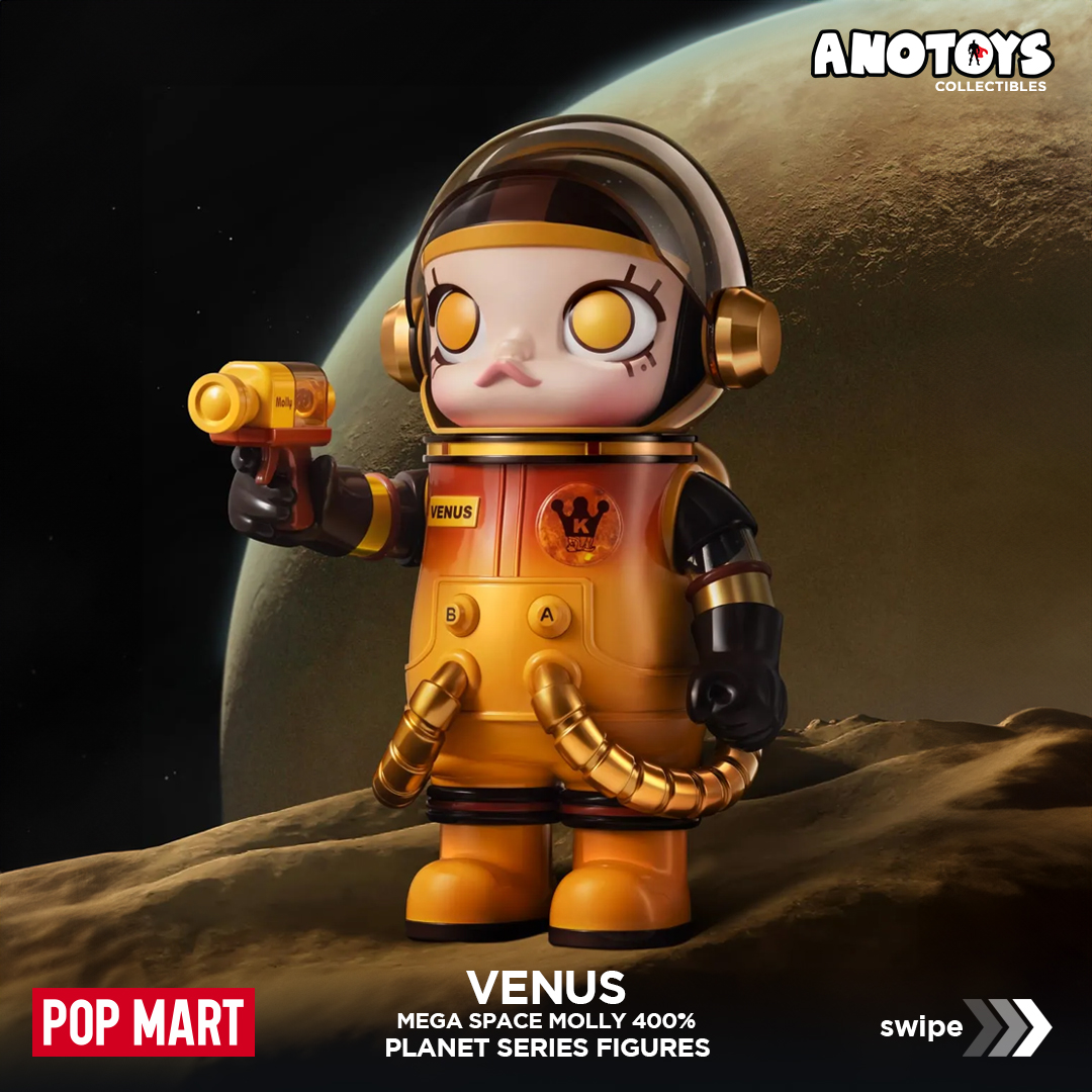 Restocked! 🪐 Pop Mart Mega Space Molly 400% Planet Series Uranus