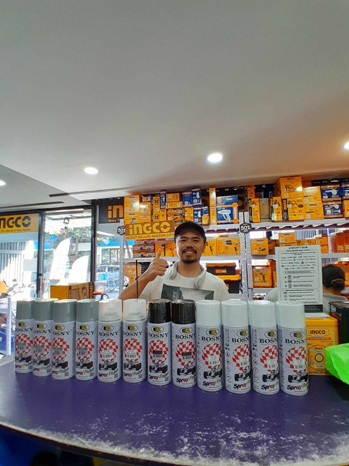 Bosny - Visit our store Bosny Spray TIMOG QUEZON CITY Bosny Spray Paint ...