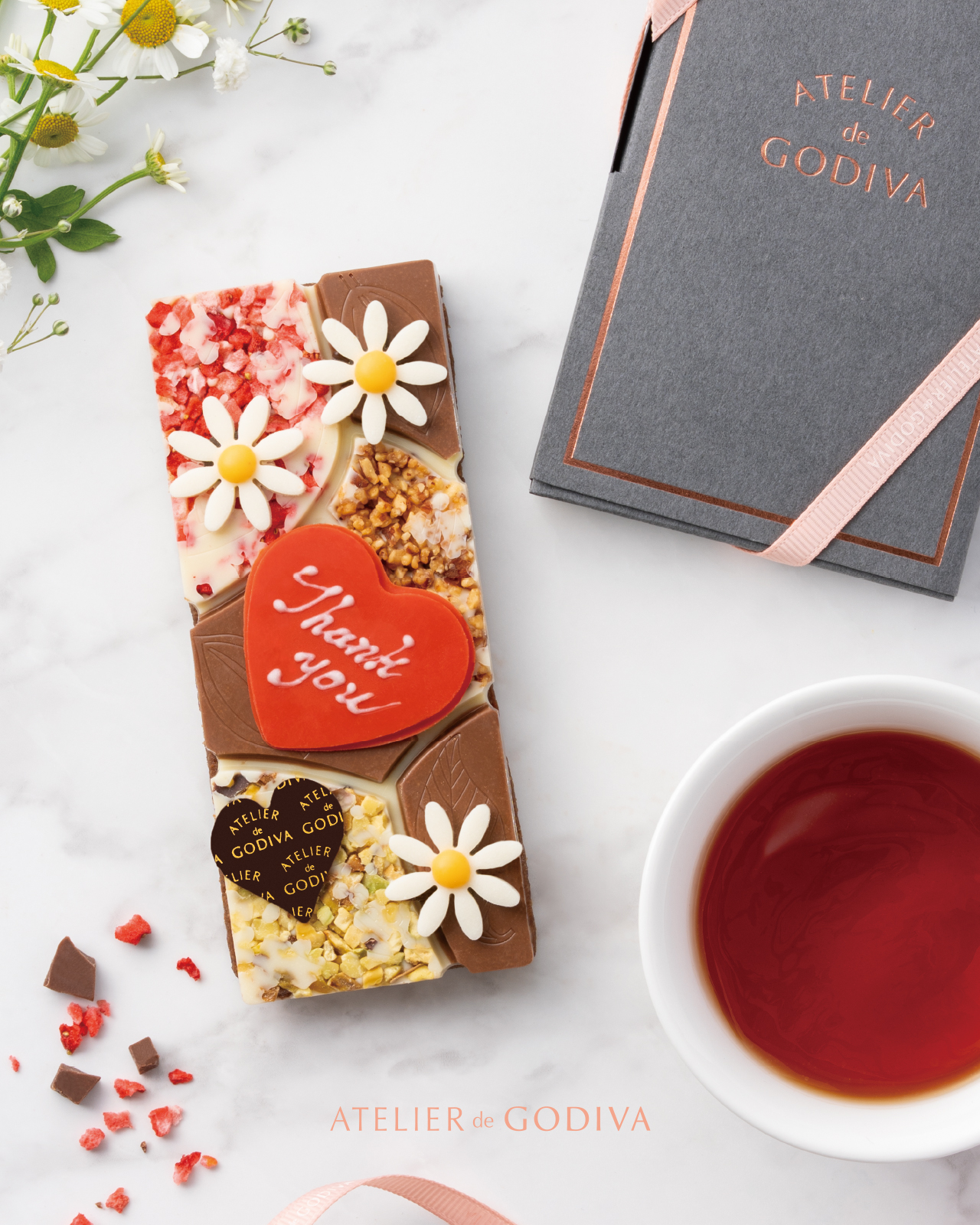 薄 GODIVA×HACHHI ドーナツホール ギフトバッグ GODIVA：GODIVA×HACHI 