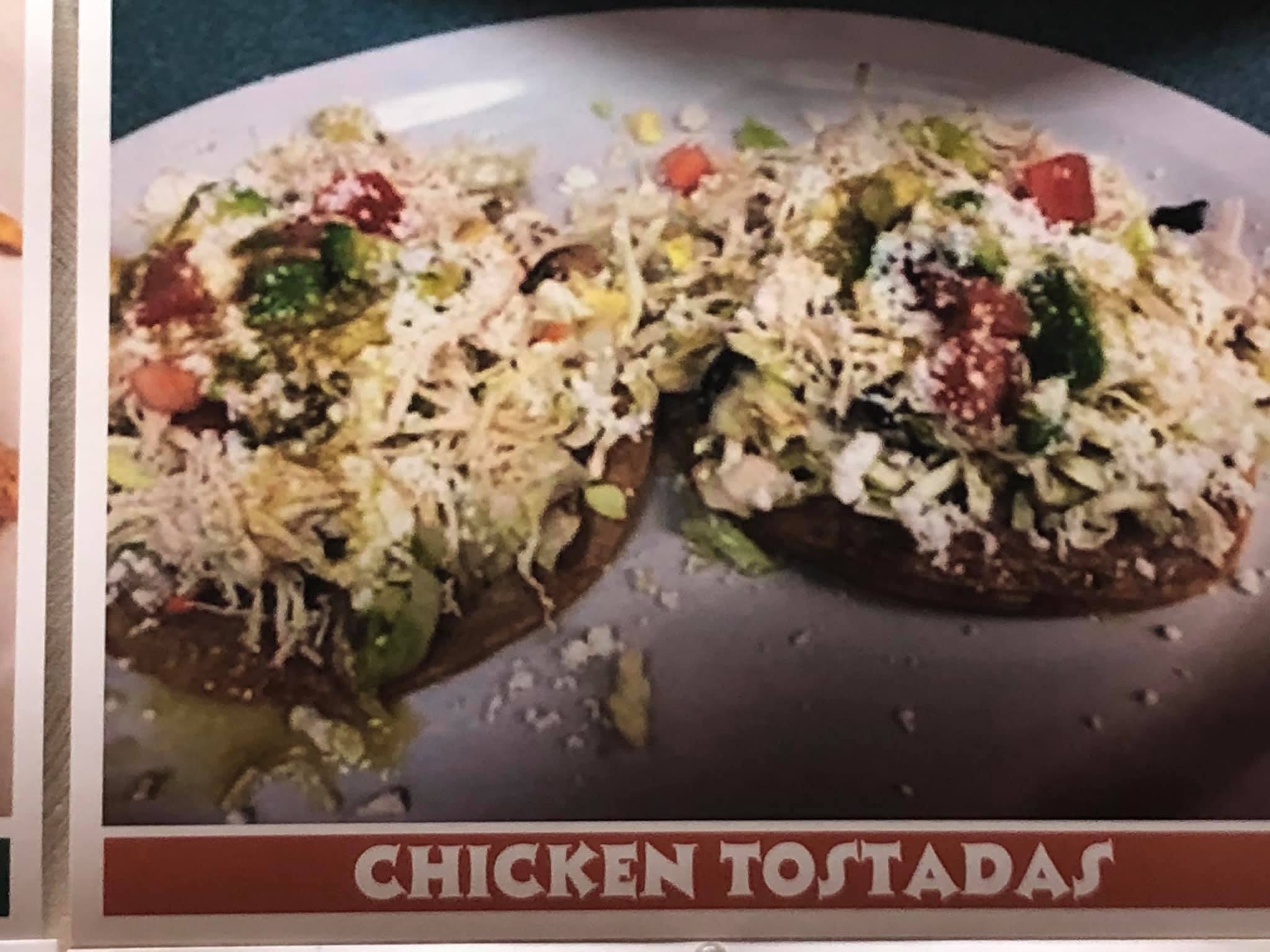 Guadalupe's - Tuesday specials. Taco salad with rice. 3...