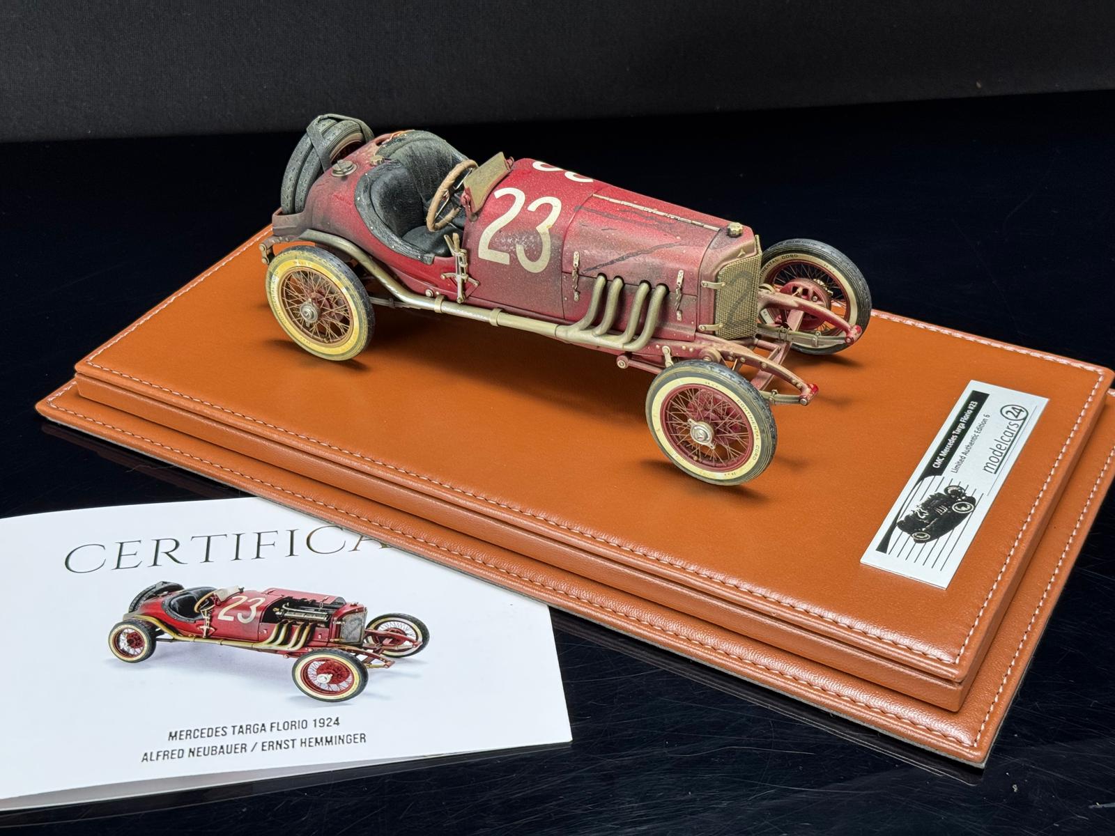 The next modelcars24 authentic 1924 Mercedes Targa Florio (CMC M