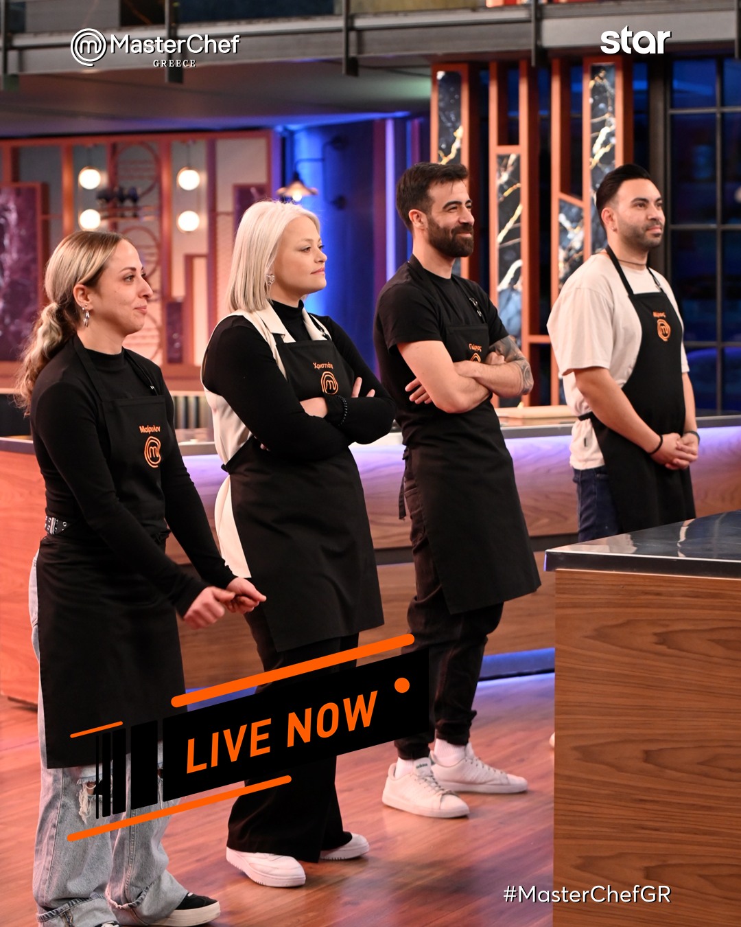 MasterChef - Γιώργος, Μαίρυλιν, Μάριος και Χριστιάνα παλεύουν για τη ...