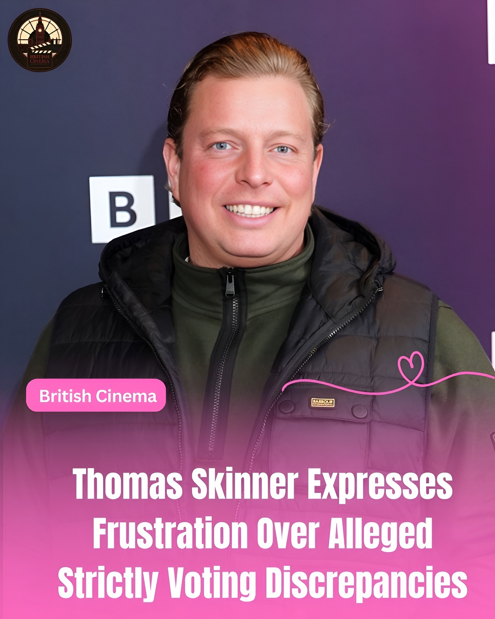 BritFlix - Former Strictly Come Dancing contestant Thomas Skinner has ...
