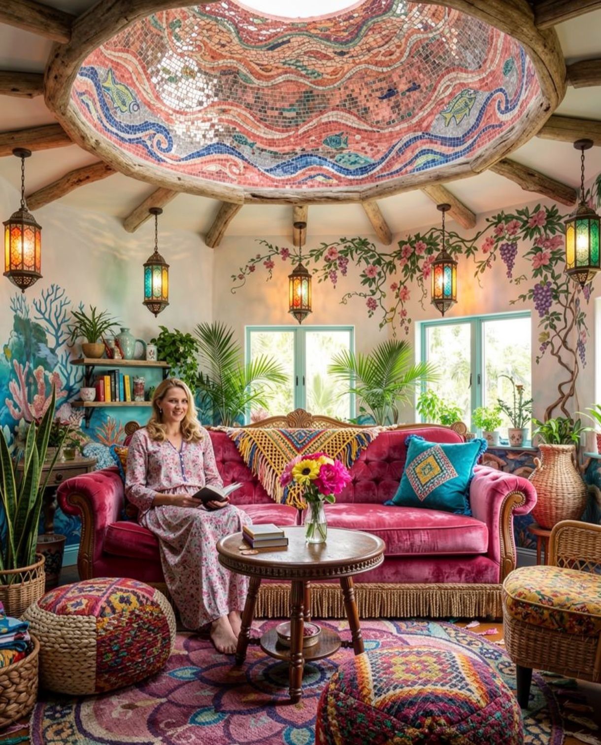 Boho sitting room 😉 What do you think?
