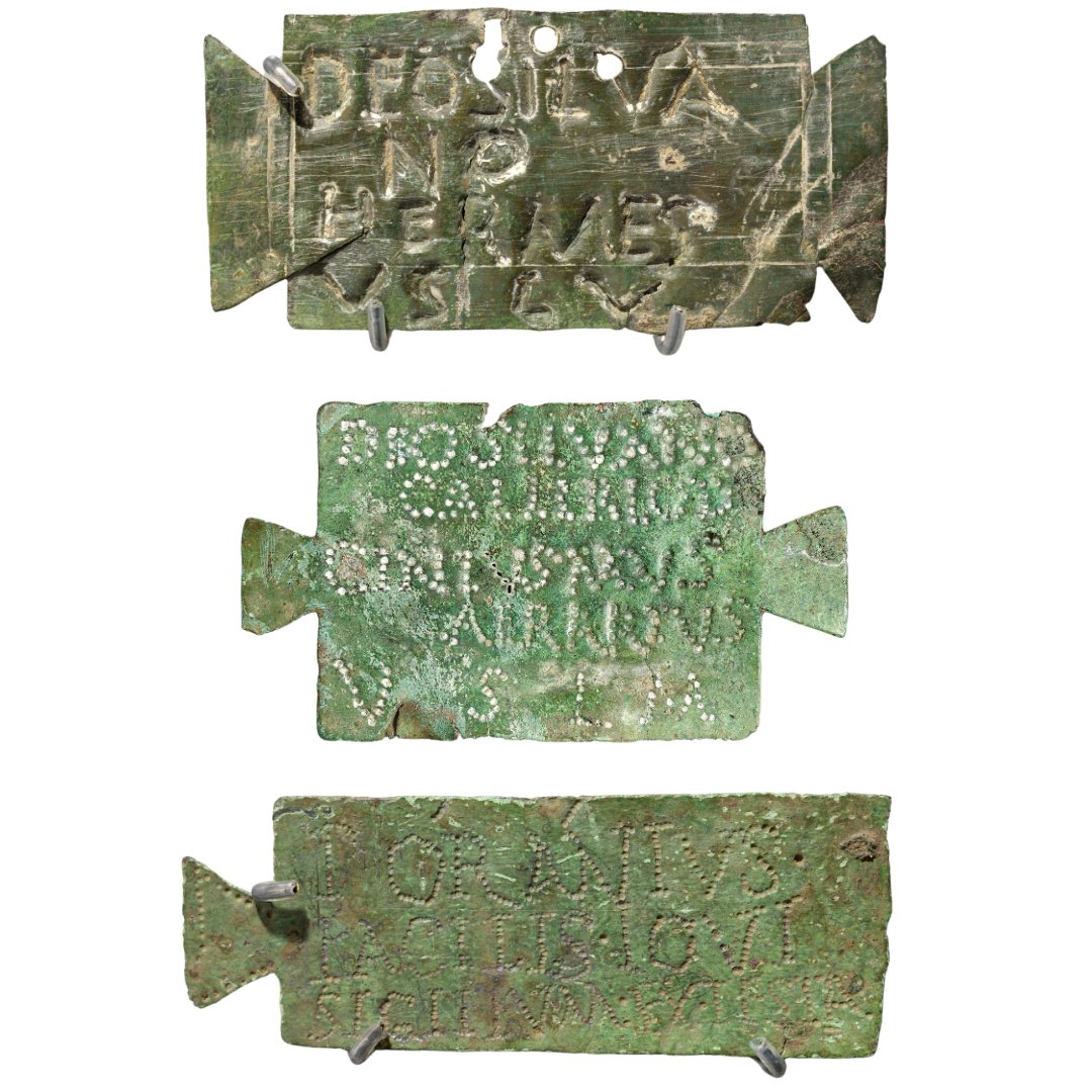These bronze plaques, each with... - Colchester Museums | Facebook