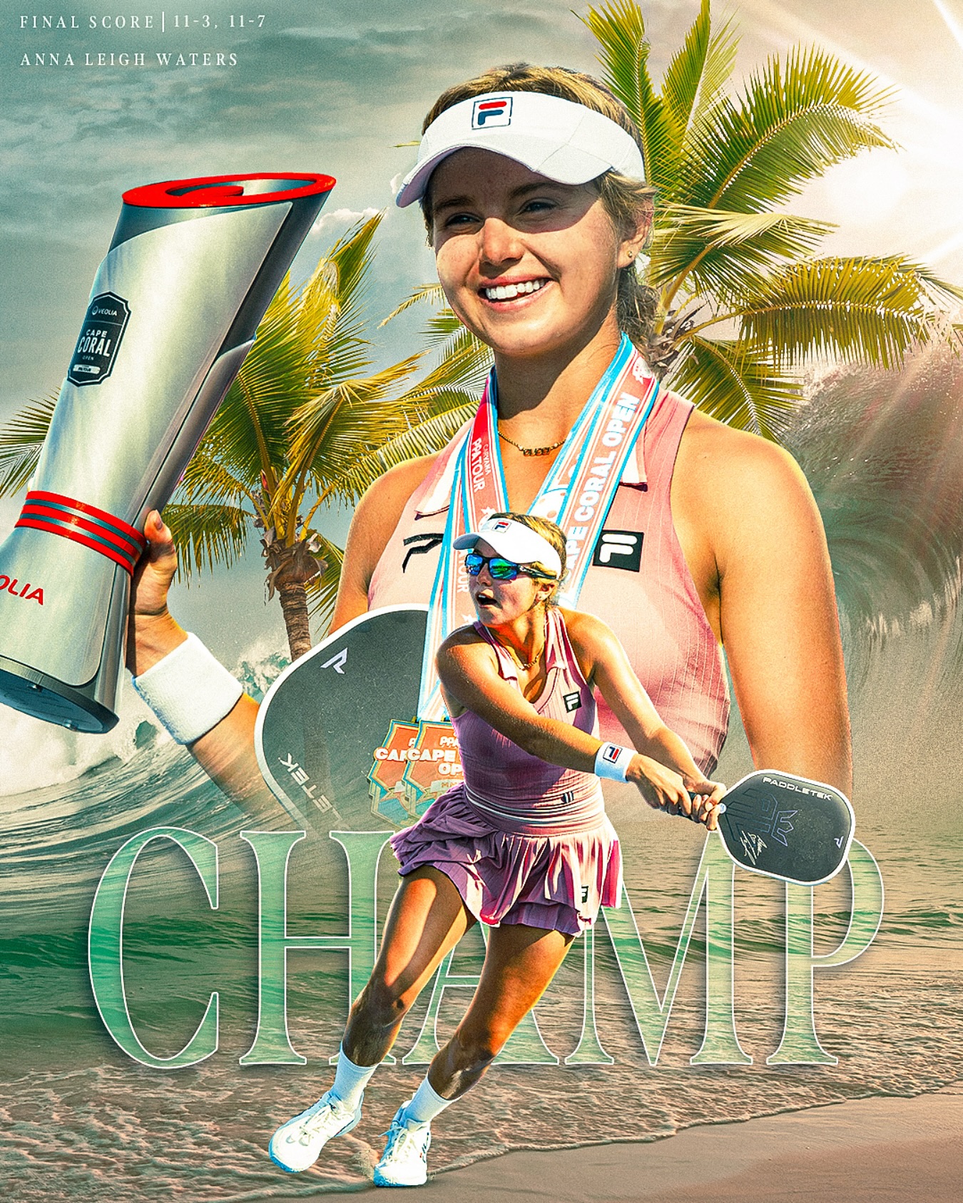 Women's Singles Champ 🏆 @anna.leigh.waters