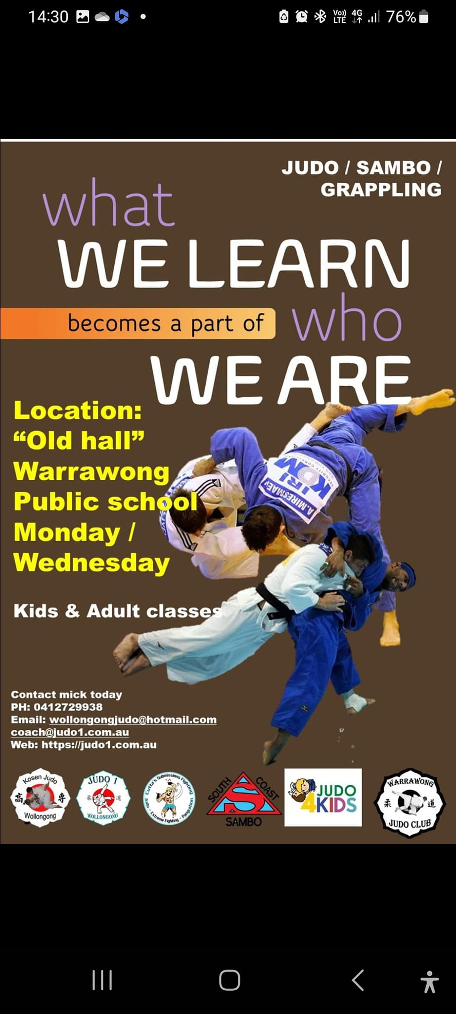 Judo-1 wollongong homes to Cuttas Submission