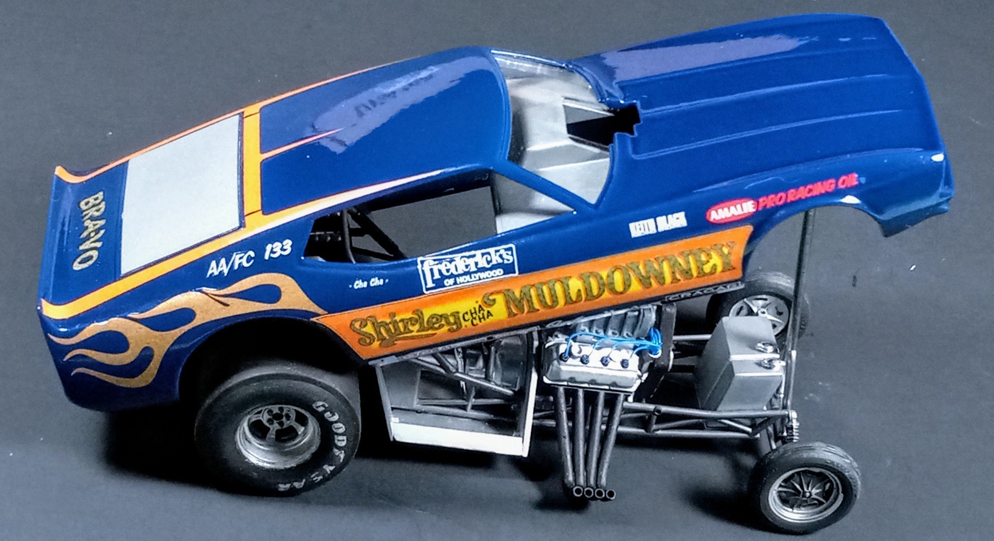Is the Jo Han Mustang funny car model kit an original issue or a