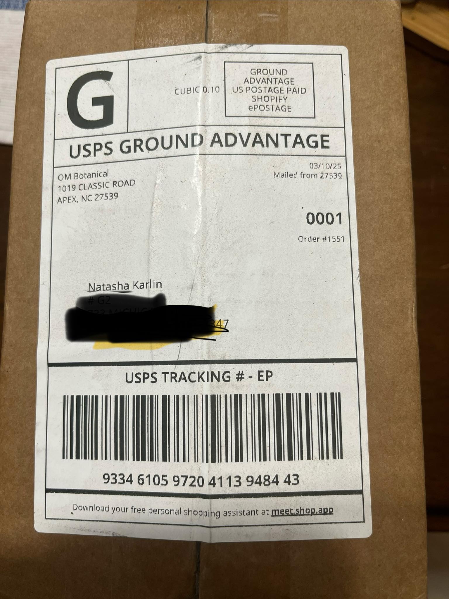 I'm doing this for an elderly neighbor. This package got dropped