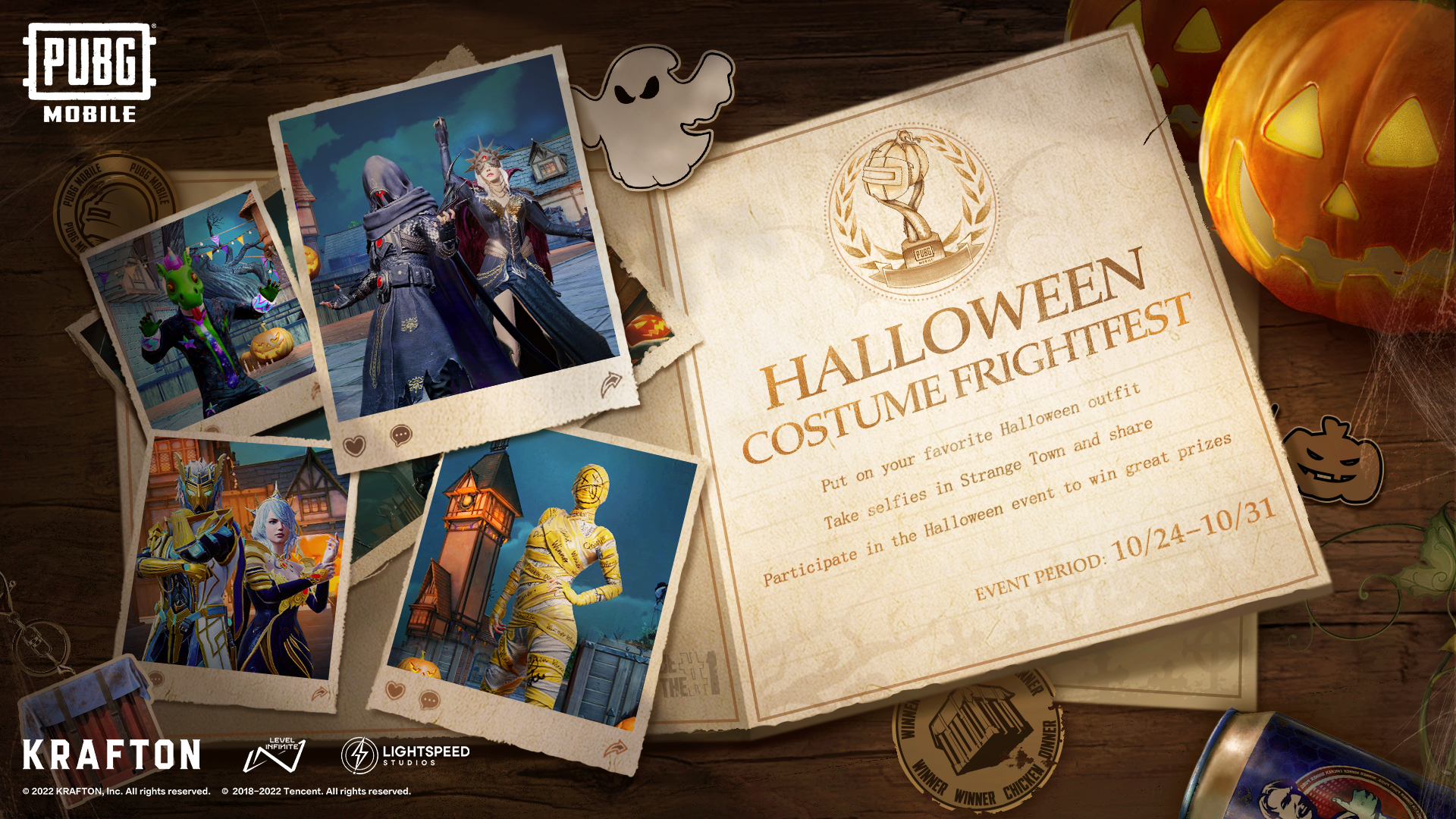 PUBG - Happy Halloween! You’re invited to the most spooktacular contest ...