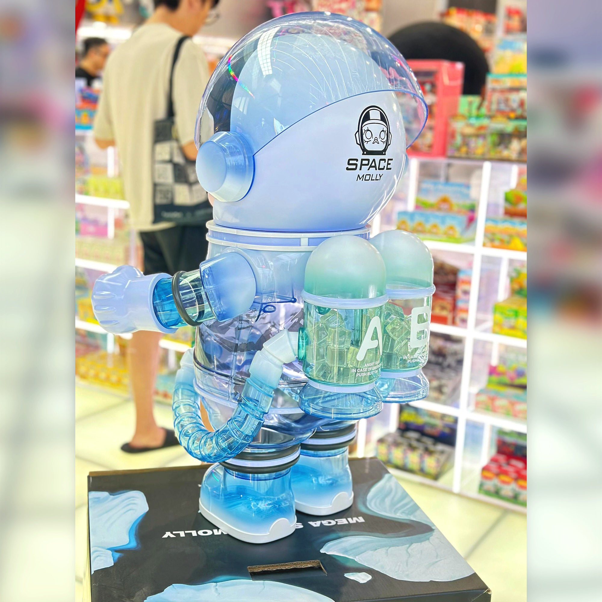 ▶️ Pop Mart - MEGA Space Molly 1000% Glacier ▶️ Pop Mart 